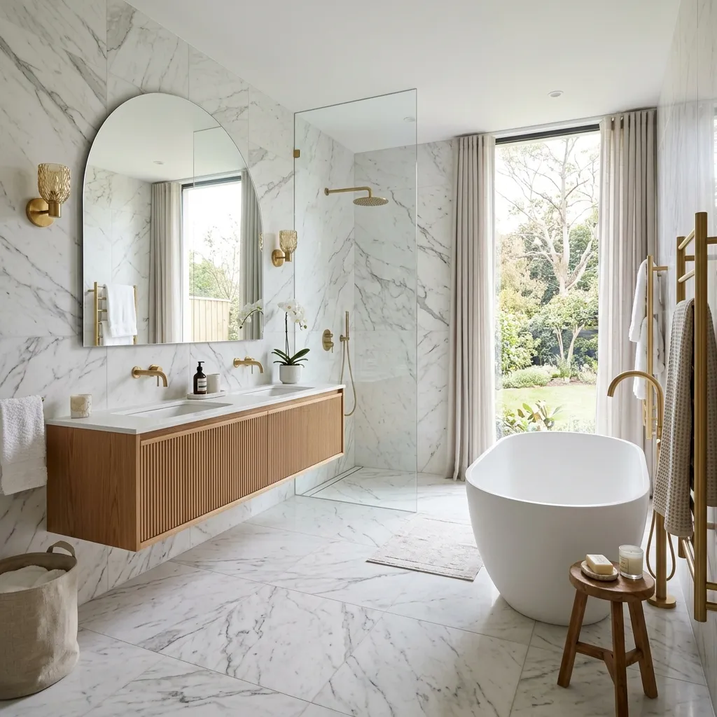 White Marble Tiles